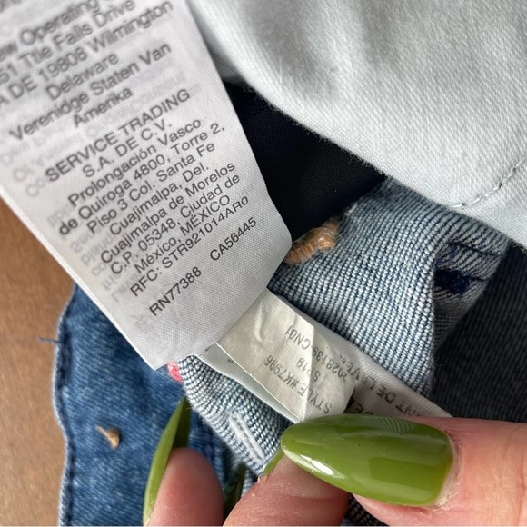 Madewell | Wide-Leg Crop Jeans Confetti Floral Embroidered Edition Flowers Capri - Picture 8 of 11